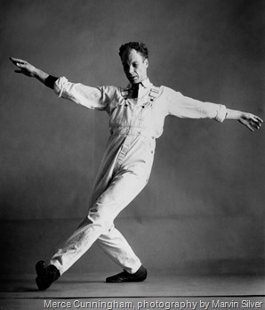 Merce Cunningham, photography by Marvin Silver