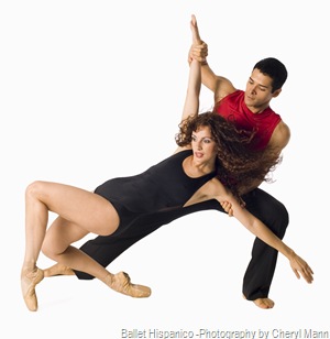 Ballet Hispanico -Photo of Angelica Burgos & Waldemar Quiñones-Villanueva by Cheryl Mann