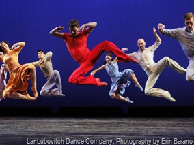 Elemental Brubeck
Lar Lubovitch Dance Company
The Joyce Theater
2/23/10
Credit Photo: Erin Baiano