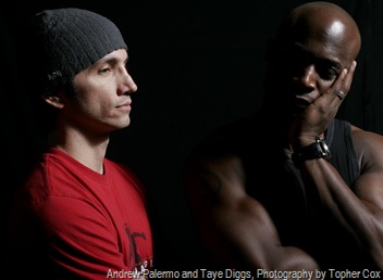 Andrew Palermo and Taye Diggs, Photography by Topher Cox